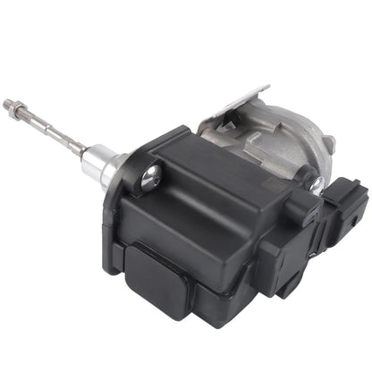 Czarne plastikowe obudowa z metalowymi elementami i gwintowany pręt z wbudowanym złączem elektronicznym do 1984ccm 200hp turbosprężarki audi vw