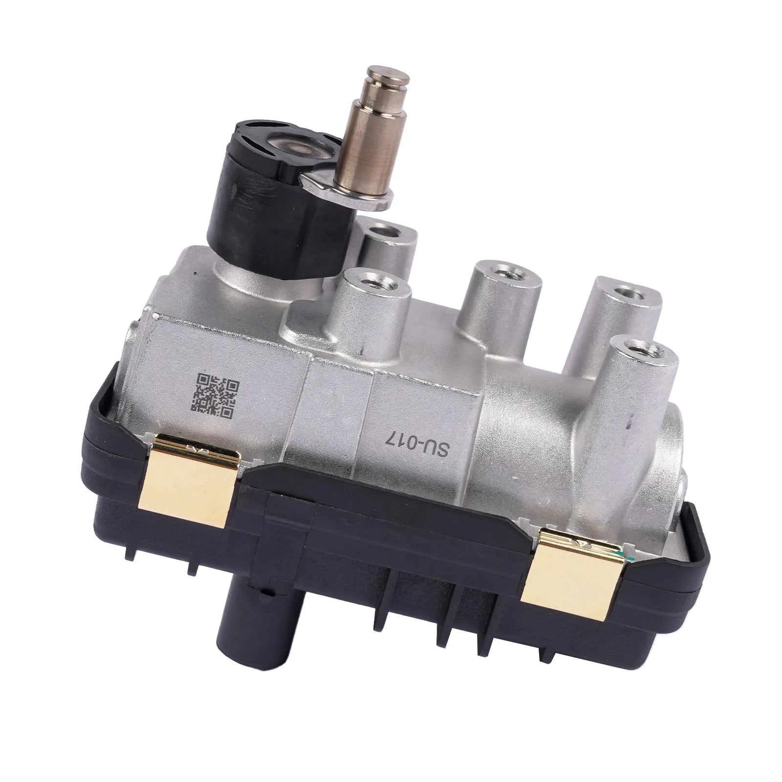 Elektroniczny siłownik turbo ap03 srebrno-czarny z złotymi uchwytami do bmw diesel b47 c20