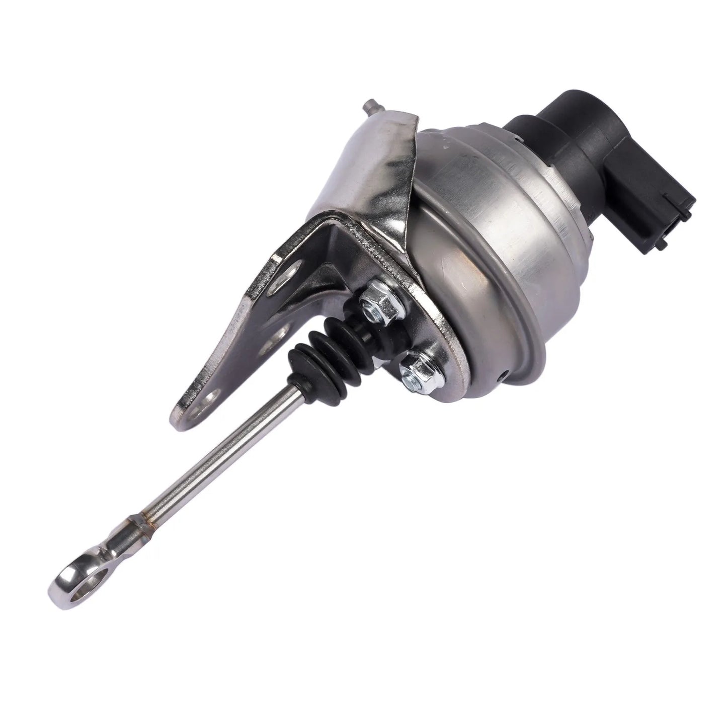 Srebrny metalowy pedał sprzęgła z czarnym plastikowym złączem do electronic turbocharger actuator iveco daily