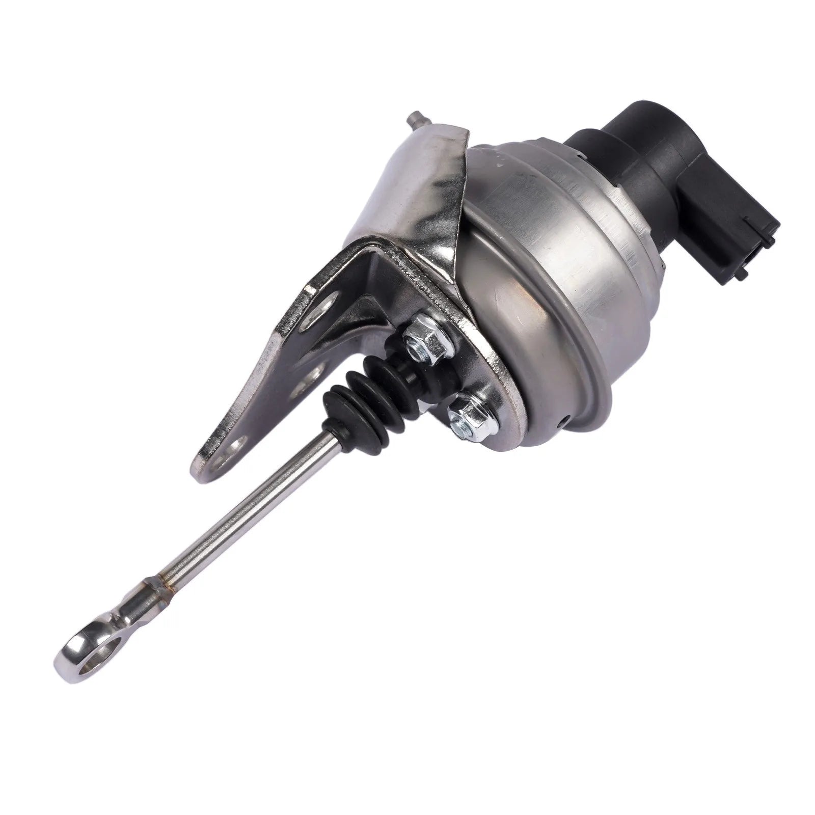 Srebrny metalowy pedał sprzęgła z czarnym plastikowym złączem do electronic turbocharger actuator iveco daily