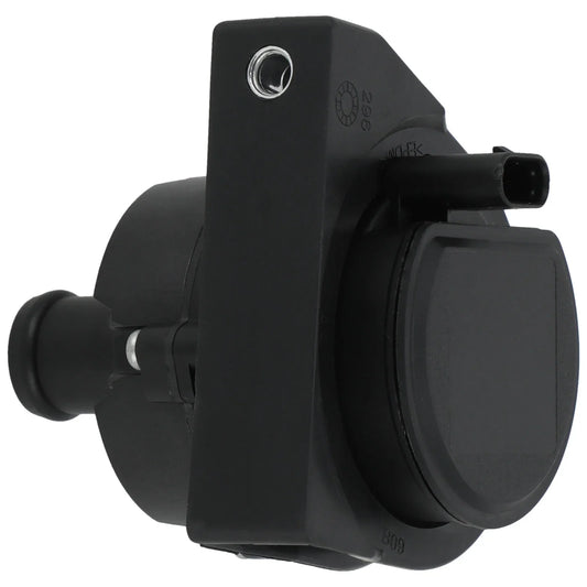 Czarna plastikowa pompa wody 5g0965567a z gumowym uchwytem i dwoma konektorami do audi a1 q2 vw golf