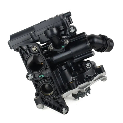 Elektryczna pompa wody z obudową termostatu VW Golf Passat Tiguan 2.0