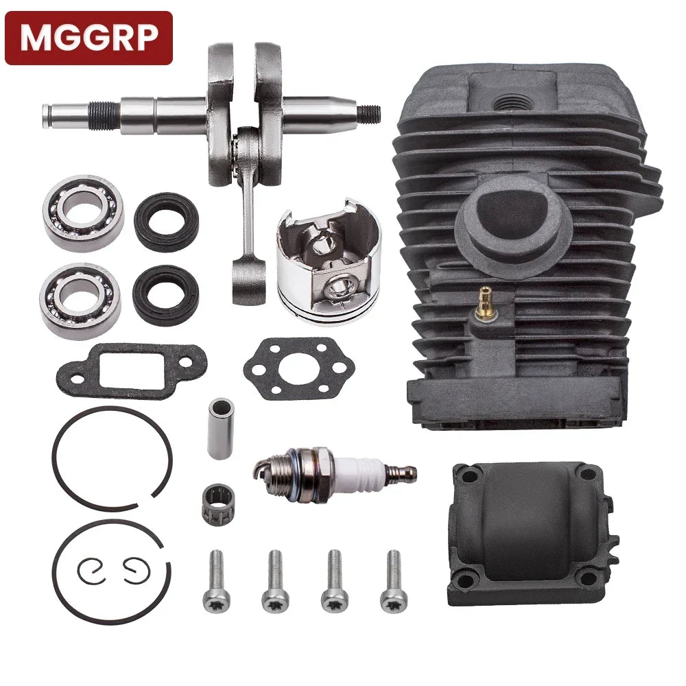 ENGINE MOTOR CYLINDER PISTON CRANKSHAFT 42.5mm FOR STIHL MS230 MS250 023 025