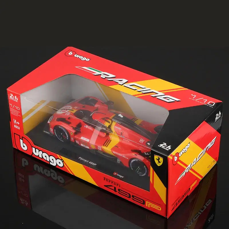 Ferrari 499P 1:18 – Kolekcjonerski Model Wyścigowy Die-Cast