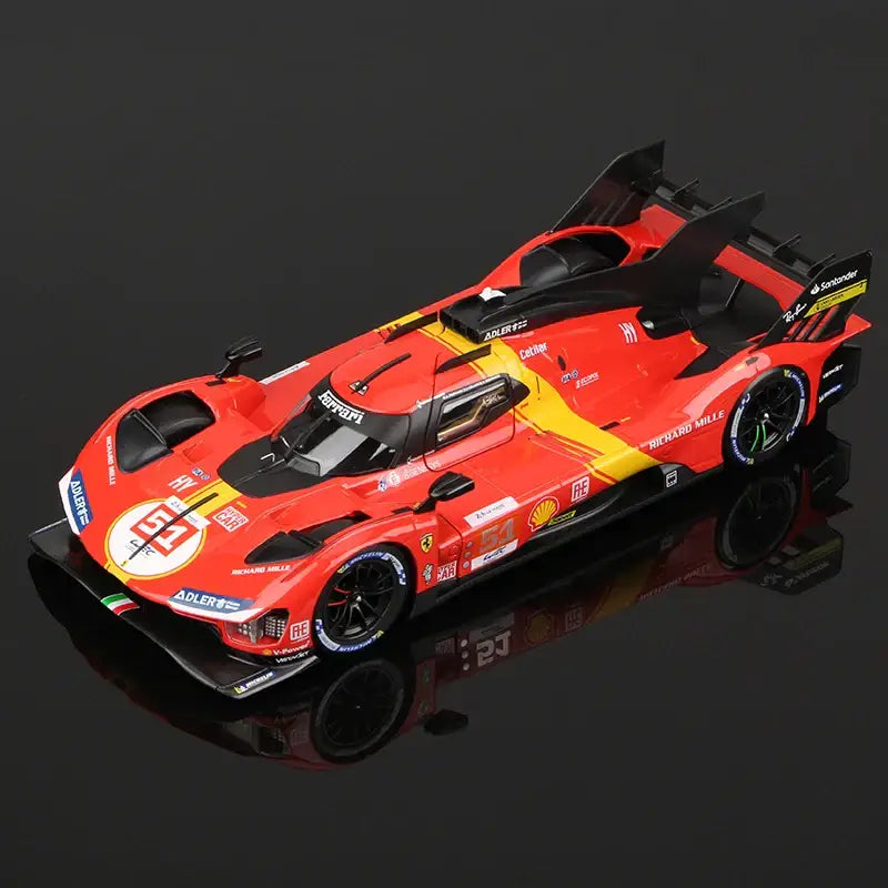Ferrari 499P 1:18 – Kolekcjonerski Model Wyścigowy Die-Cast - 499P numer 51