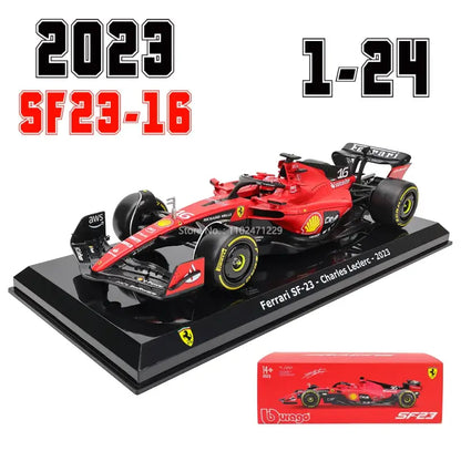 Ferrari F1-75 1:24 – Metalowa Replika Wyścigowa 2022 - 2023 SF23-16