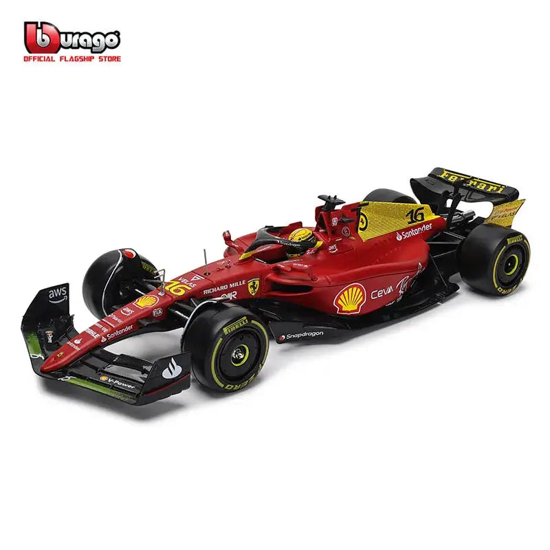 Ferrari F1-75 1:24 – Metalowa Replika Wyścigowa 2022 - 2022 75th numer 16