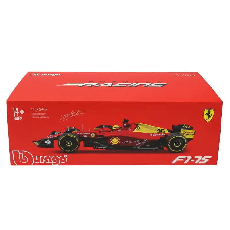 Ferrari F1-75 1:24 – Metalowa Replika Wyścigowa 2022
