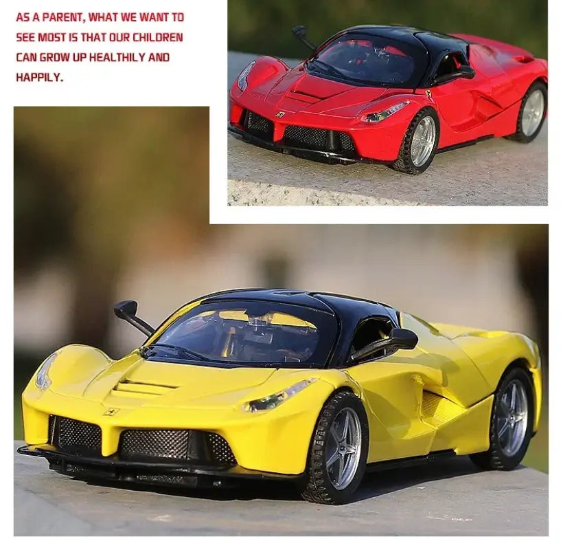 Ferrari LaFerrari 1:32 – Metalowy Model Samochodu Dla Dzieci