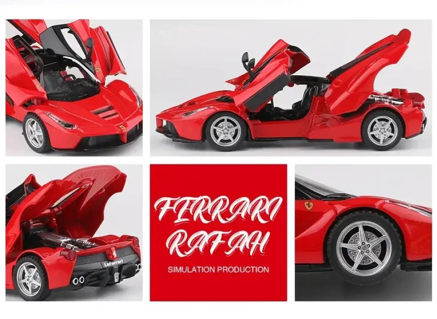 Ferrari LaFerrari 1:32 – Metalowy Model Samochodu Dla Dzieci