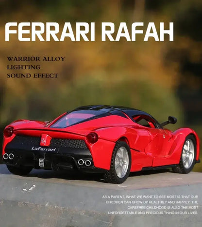 Ferrari LaFerrari 1:32 – Metalowy Model Samochodu Dla Dzieci