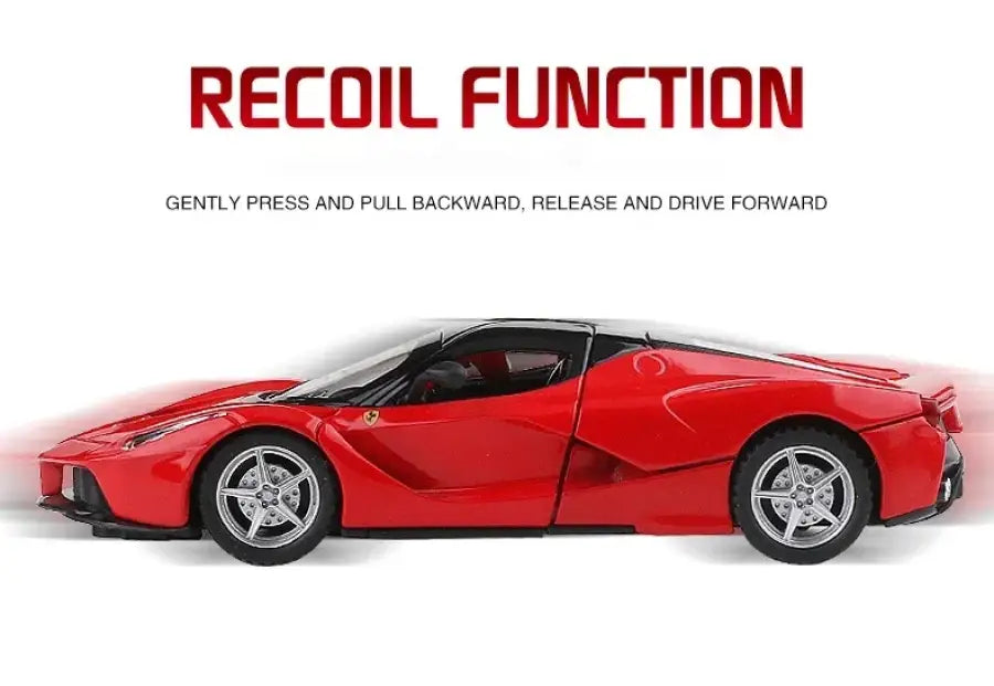Ferrari LaFerrari 1:32 – Metalowy Model Samochodu Dla Dzieci