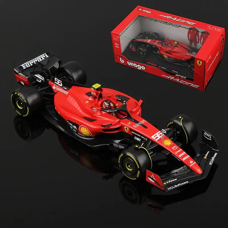 Ferrari SF-23 F1 1:18 – Metalowa Replika Bolidu Sainza - SF-23 numer 55 Sainz