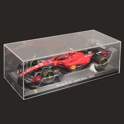 1:24 Ferrari SF23 2023 F1 Metalowy Model Wyścigowy Charles Leclerc Carlos Sainz