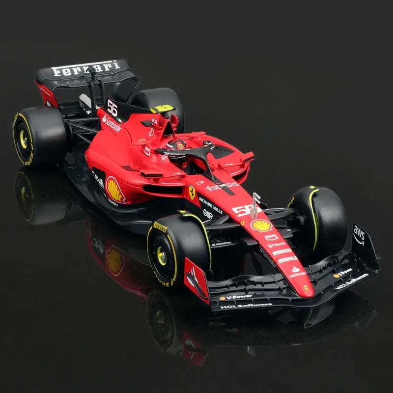 1:24 Ferrari SF23 2023 F1 Metalowy Model Wyścigowy Charles Leclerc Carlos Sainz
