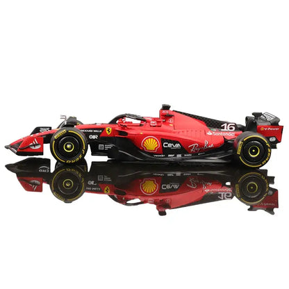 1:24 Ferrari SF23 2023 F1 Metalowy Model Wyścigowy Charles Leclerc Carlos Sainz