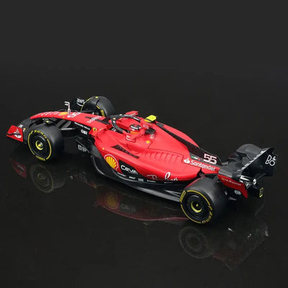 1:24 Ferrari SF23 2023 F1 Metalowy Model Wyścigowy Charles Leclerc Carlos Sainz