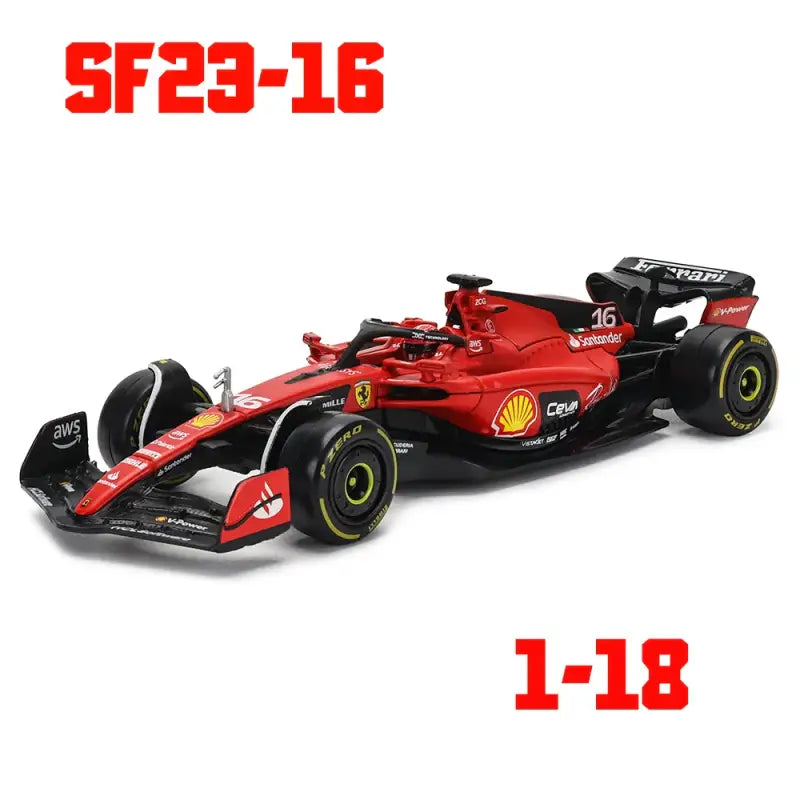 Model Wyścigowy Ferrari SF23 F1 2023 1:18 Metalowa Replika - 2023 SF23-16