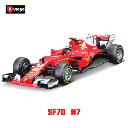 Model Wyścigowy Ferrari SF23 F1 2023 1:18 Metalowa Replika - 2017 SF70-7
