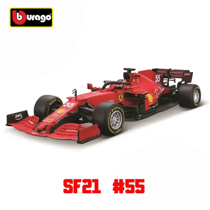 Model Wyścigowy Ferrari SF23 F1 2023 1:18 Metalowa Replika - 2021 SF21-55