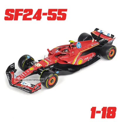 Model Wyścigowy Ferrari SF23 F1 2023 1:18 Metalowa Replika - 2024 SF24-55