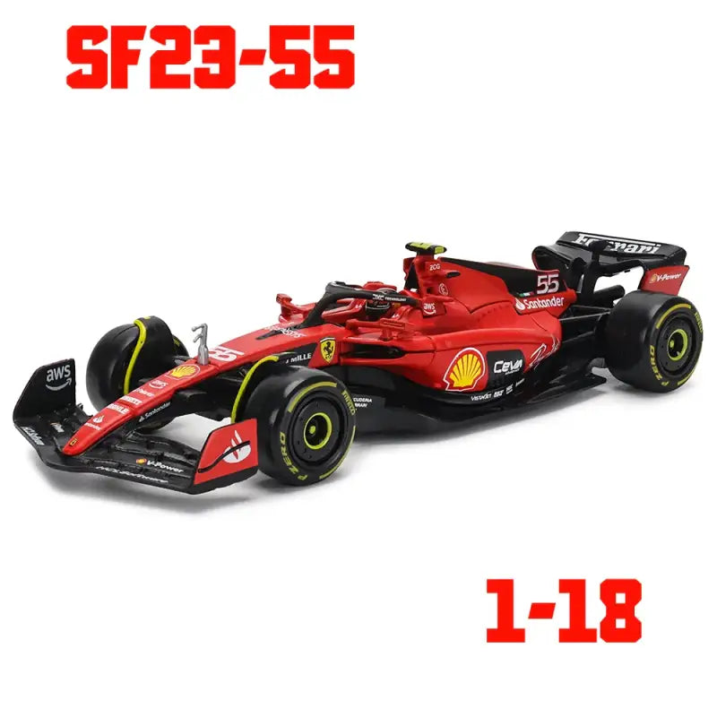 Model Wyścigowy Ferrari SF23 F1 2023 1:18 Metalowa Replika - 2023 SF23-55