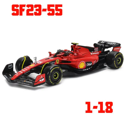 Model Wyścigowy Ferrari SF23 F1 2023 1:18 Metalowa Replika - 2023 SF23-55