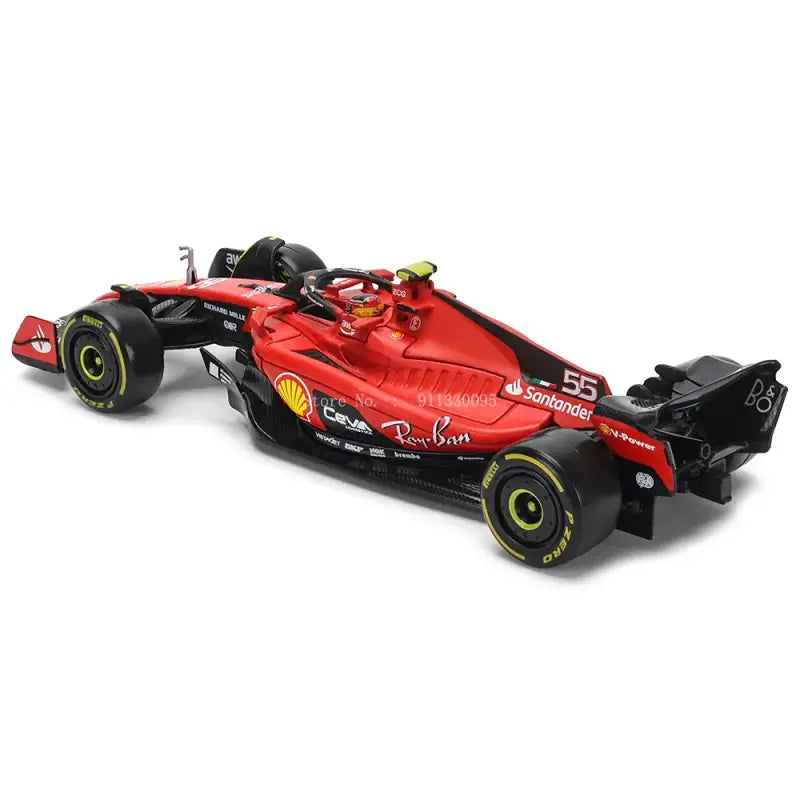 Model Wyścigowy Ferrari SF23 F1 2023 1:18 Metalowa Replika