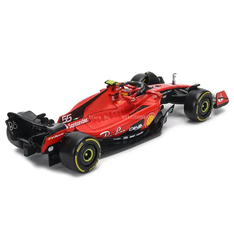 Model Wyścigowy Ferrari SF23 F1 2023 1:18 Metalowa Replika