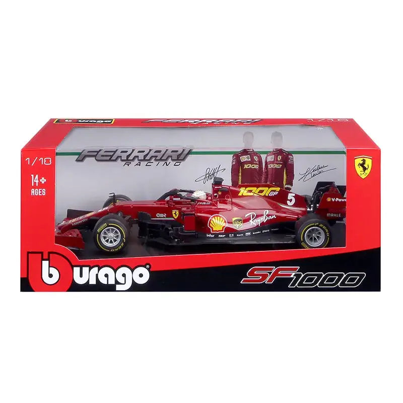 Model Wyścigowy Ferrari SF23 F1 2023 1:18 Metalowa Replika