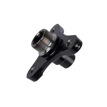 Czarna metalowa flansza wału napędowego różnicowego 81 mm z 34 zębami do bmw f10 f15 z gwintowanym centralnym otworem