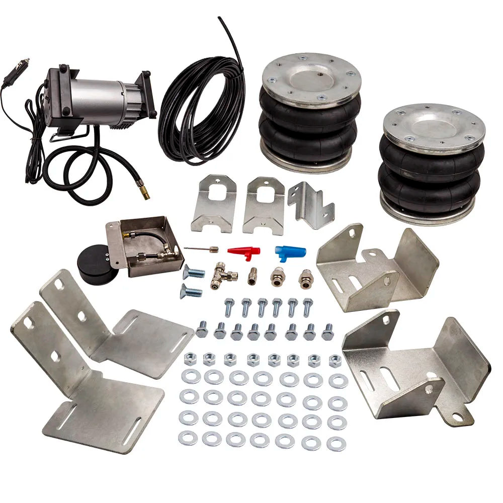 Für Ford Transit 2001–2022 RWD 4000 kg Luftfederung mit 12 V Kompressor-Set, Luftfederung
