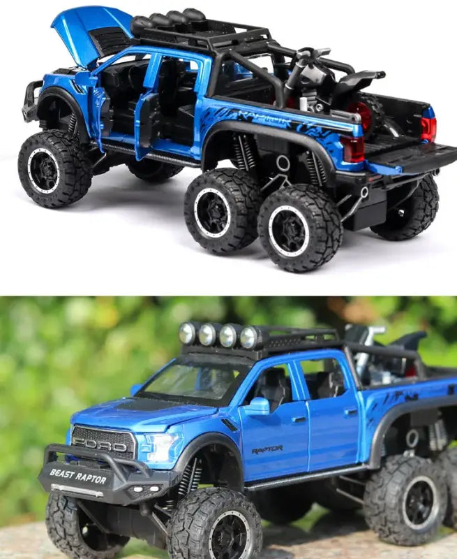 Ford F150 Raptor 1:24 – Metal Pickup Model for Children – Multigenus