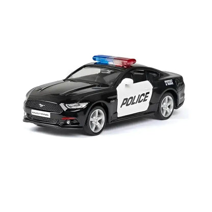 Ford Lamborghini Challenger 1/36 – Model Policyjny z Mechanizmem Cofania Zabawka dla Chłopca - Mustang