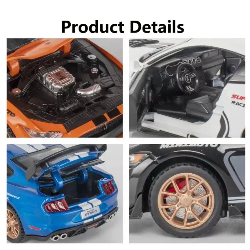 FM GT500 1:32 – Metalowy Model Samochodu Wyścigowego Kolekcjonerska Replika Fast & Furious Idealny Prezent