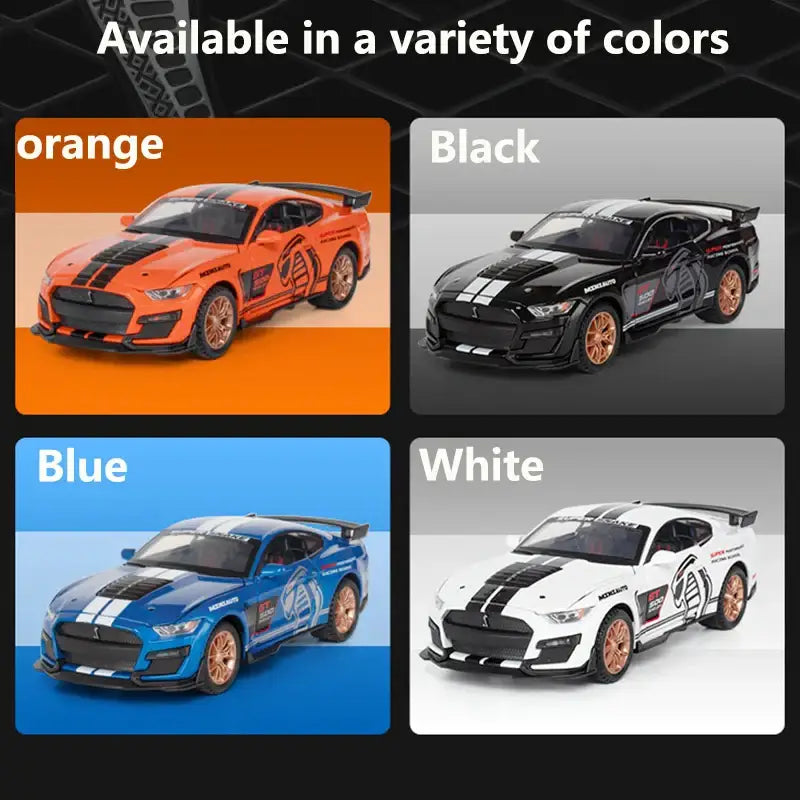 FM GT500 1:32 – Metalowy Model Samochodu Wyścigowego Kolekcjonerska Replika Fast & Furious Idealny Prezent