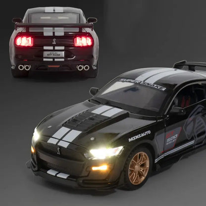 FM GT500 1:32 – Metalowy Model Samochodu Wyścigowego Kolekcjonerska Replika Fast & Furious Idealny Prezent