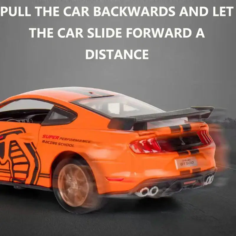 FM GT500 1:32 – Metalowy Model Samochodu Wyścigowego Kolekcjonerska Replika Fast & Furious Idealny Prezent