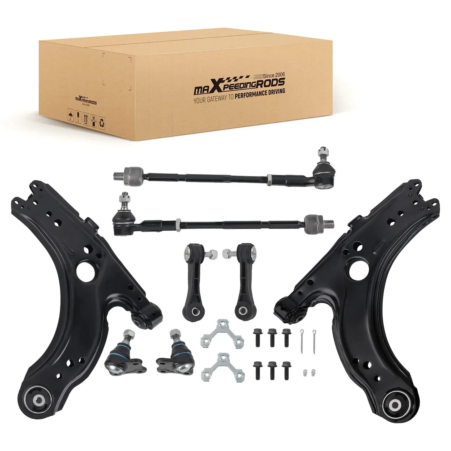 FRONT LOWER SUSPENSION WISHBONE KIT For VW GOLF MK4 BORA NEW BEETLE 1.9 2.0 tdi