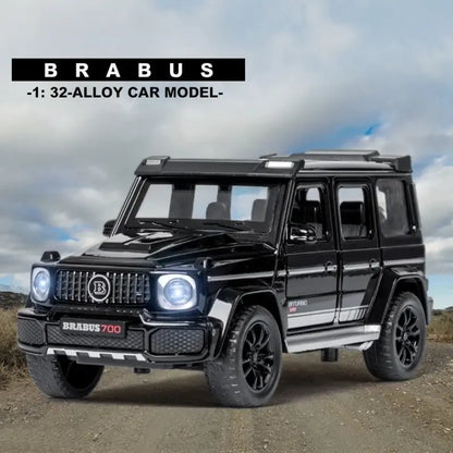 G700 1:32 – Metalowy Model Samochodu Terenowego z Dźwiękiem i Światłem Zabawka dla Dzieci