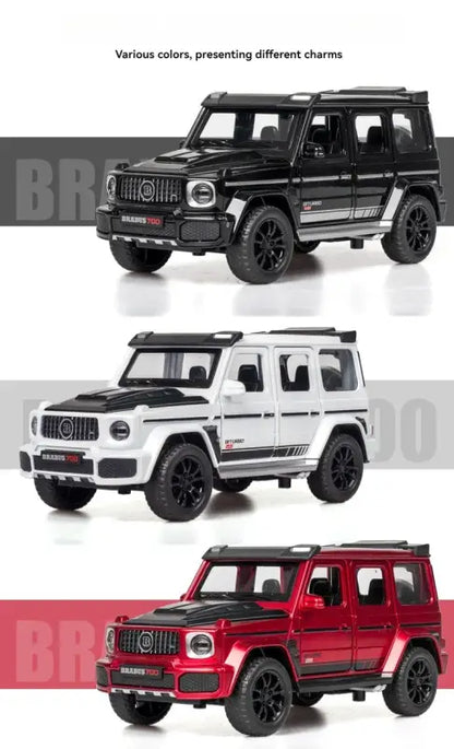 G700 1:32 – Metalowy Model Samochodu Terenowego z Dźwiękiem i Światłem Zabawka dla Dzieci