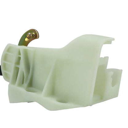 Off-white plastikowy mechanizm zamka drzwi samochodowych z złocistym ramieniem do iveco daily mk4 2006 2012