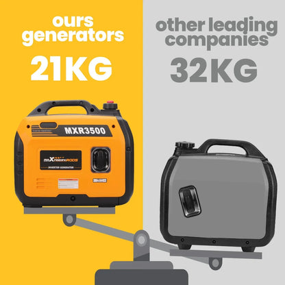 Maxpeedingrods 3300 W 230 V petrol inverter generator