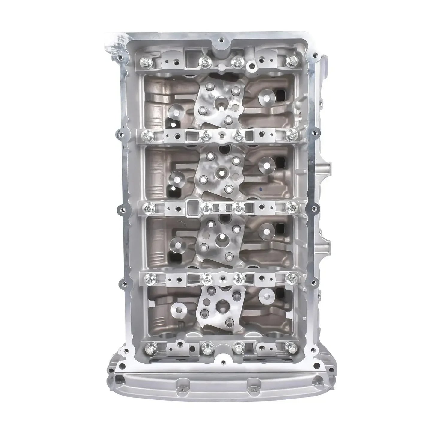 Srebrna metaliczna głowica cylindra ap03 z czterema komorami zaworowymi do ford transit peugeot boxer pritsche fahrgestell