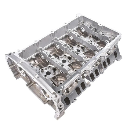 Srebrna aluminiowa głowica cylindrów ap03 z obrobionymi powierzchniami i otworami na śruby do peugeot boxer ford transit pritsche fahrgestell