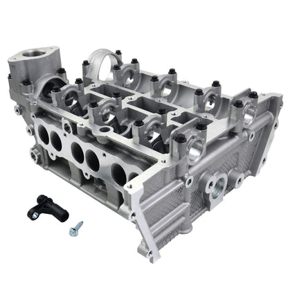 Srebrna aluminiowa głowica silnika cm5g6c032cb z czarnymi gumowymi tulejami do tourneo connect