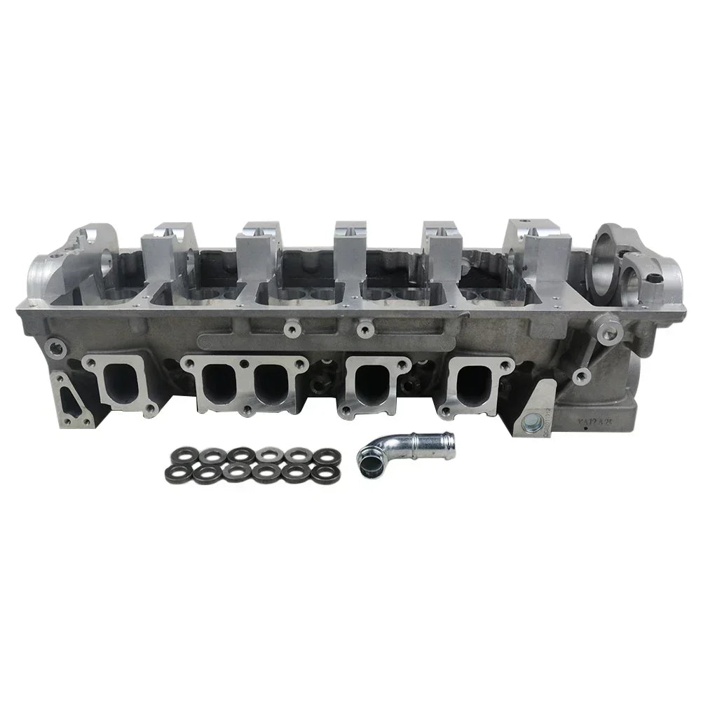 Srebrna aluminiowa głowica silnika vw 2.5 tdi multivan transporter zintegrowane pokrywy zaworów numer części