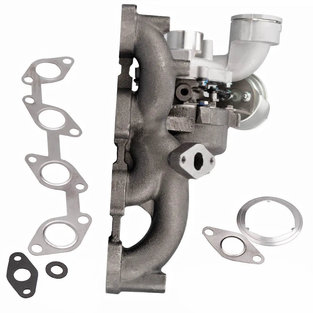 Turbosprężarka GT1749V z kolektorem wydechowym VW Passat B6 2.0 TDI