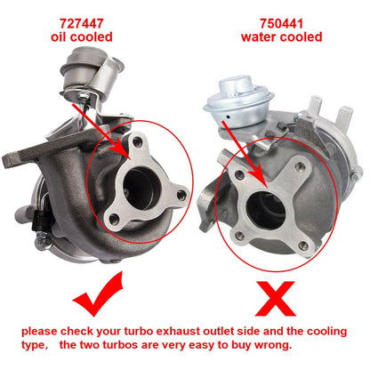 Turbosprężarka GT1849V Nissan X-Trail, Almera 2.2 DI 136 KM