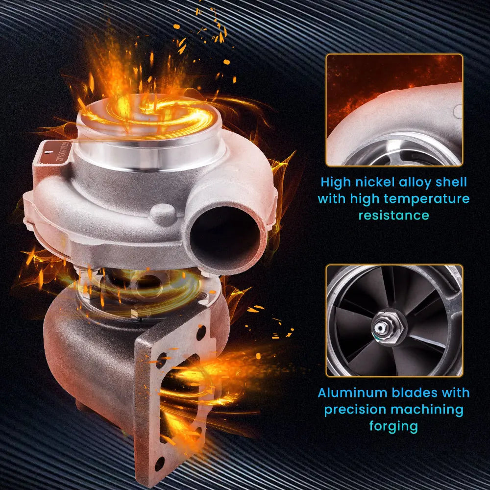 Turbosprężarka GT30 GT3037 GT3076 T3 2,5–3,0 l do 500 HP